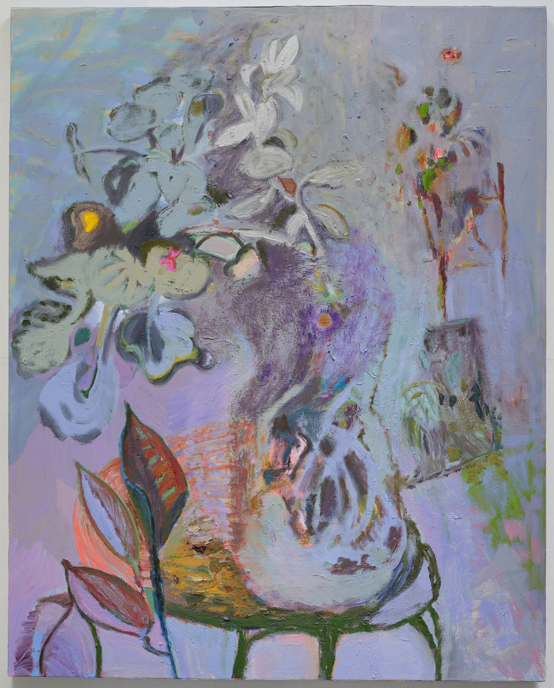 Kaltes klares wasser, 2025 oil on canvas 60 x 54 in. Kaltes klares wasser, 2025 oil on canvas 60 x 54 in.